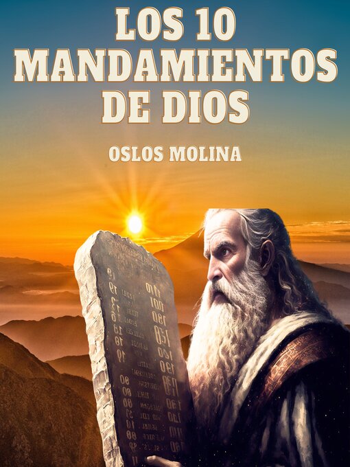 Cover image for Los 10 Mandamientos De Dios